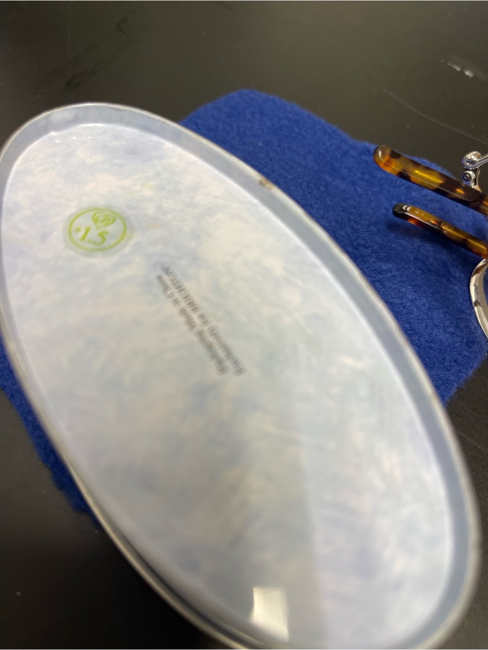 Brighton Silver Oval Reading Glasses - Picture 4 of 7